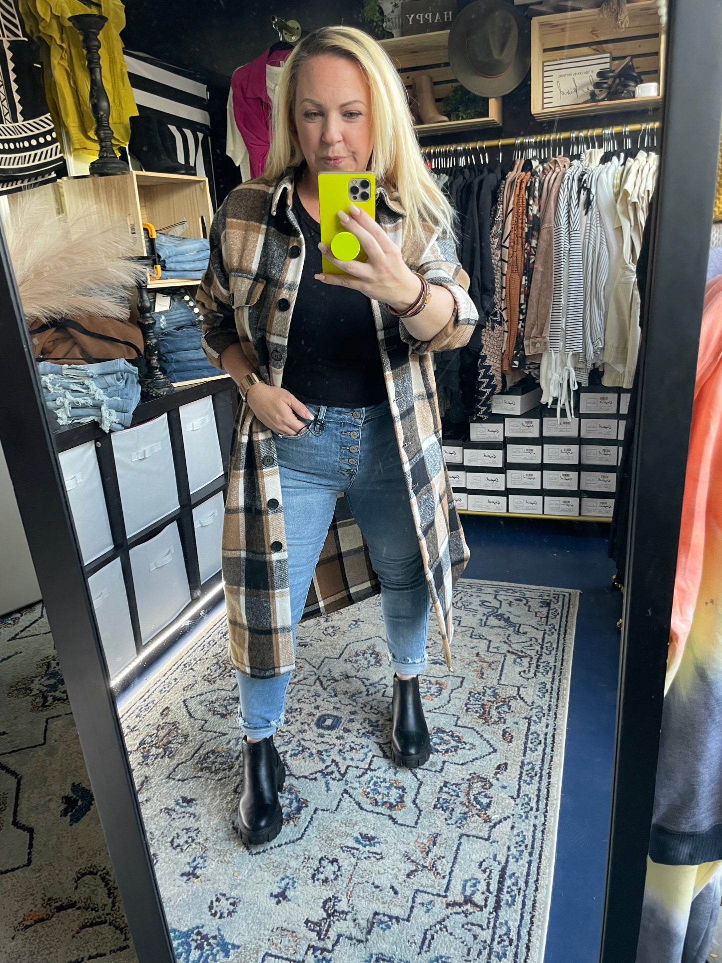 MAXI LENGTH SHACKET